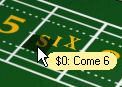 Come 6 Bet